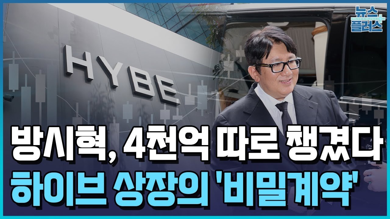 하이브 상장과 주주 간 계약의 비밀